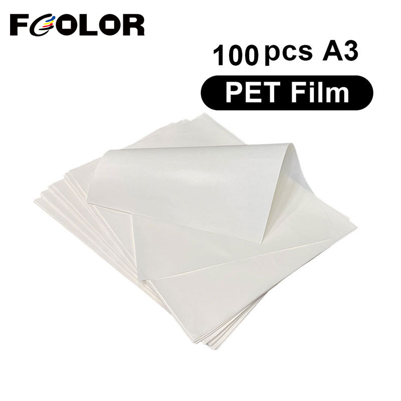 FCOLOR Hot Peeling A3 DTF PET  - đánh giá và giá Dtf Hot Peel Film